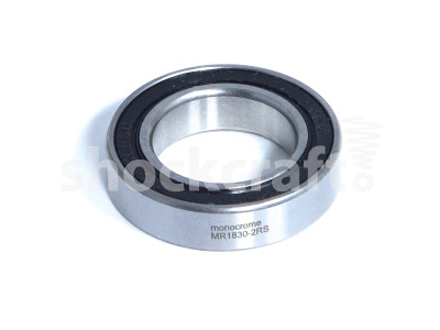 MR1830-2RS Steel Caged Bearing (Monocrome)